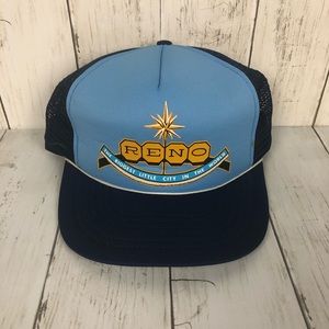 Reno Trucker Cap 2 Toned Blue